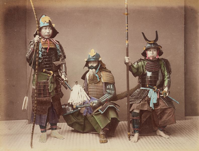 קובץ:Samurai-Armour-Kusakabe-Kimbei.jpg