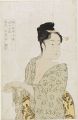 664px-Kitagawa Utamaro - Ten physiognomic types of women, Coquettish type.jpg